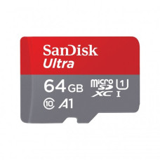 SanDisk Ultra 64GB Micro SD UHS-I Card (SDSQUAR-064G-GN6MA)